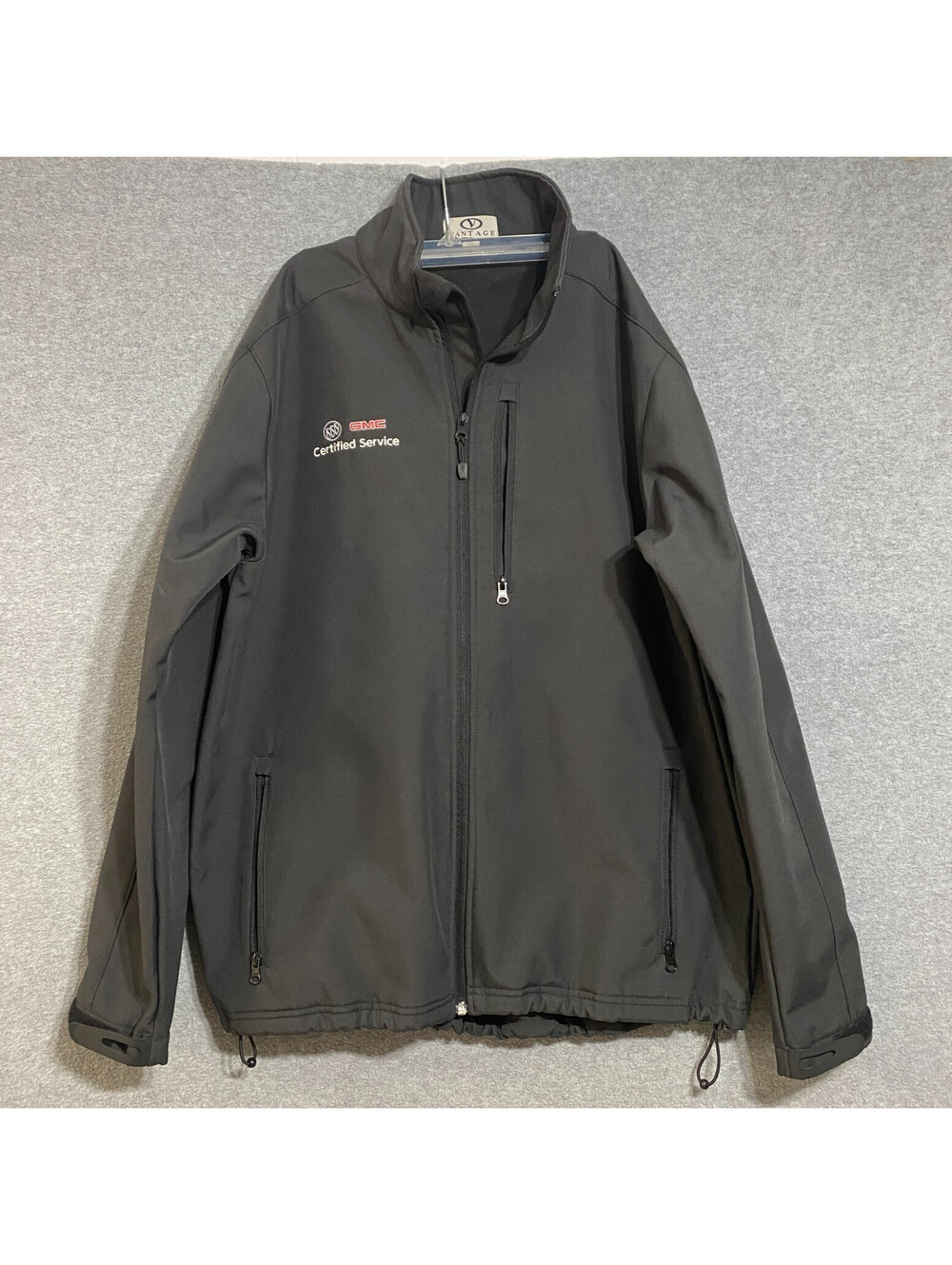 Buick GMC Certified Service Vantage Soft Shell Jacket Mens Large Black Dealer
